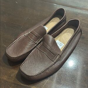 Brown Leather Loafers